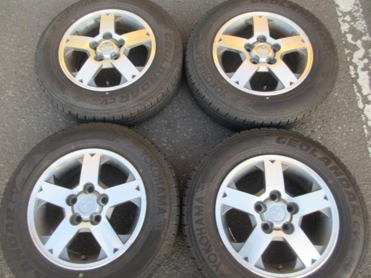 Комплект шин YOKOHAMA GEOLANDAR CV G058 + штатные диски Mitsubishi (рестайл)