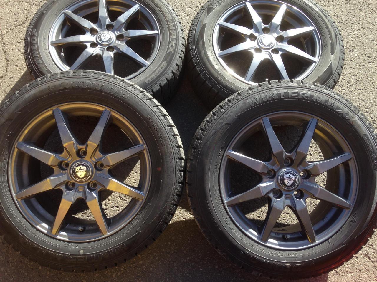 Комплект шин DUNLOP WINTERMAXX WM02 + диски Lehrmeister ESTROSA EST-10S