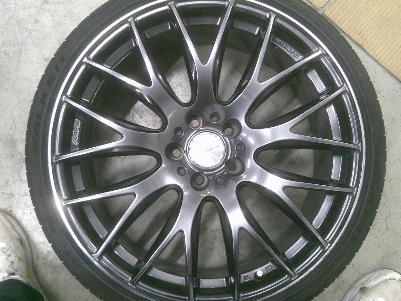 Комплект шин FALKEN ZIEX FK510+GRENLANDER L ZEAL 56 + диски RAYS HOMURA 2×9