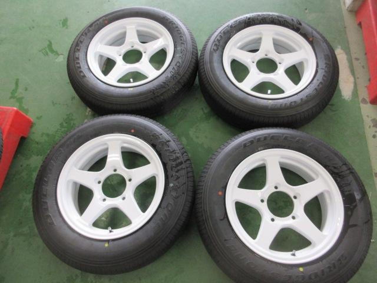 Комплект шин Ⅱ+BRIDGESTONE DUELER H/L + диски MANARAY SPORT OFF PERFORMER RT-5N