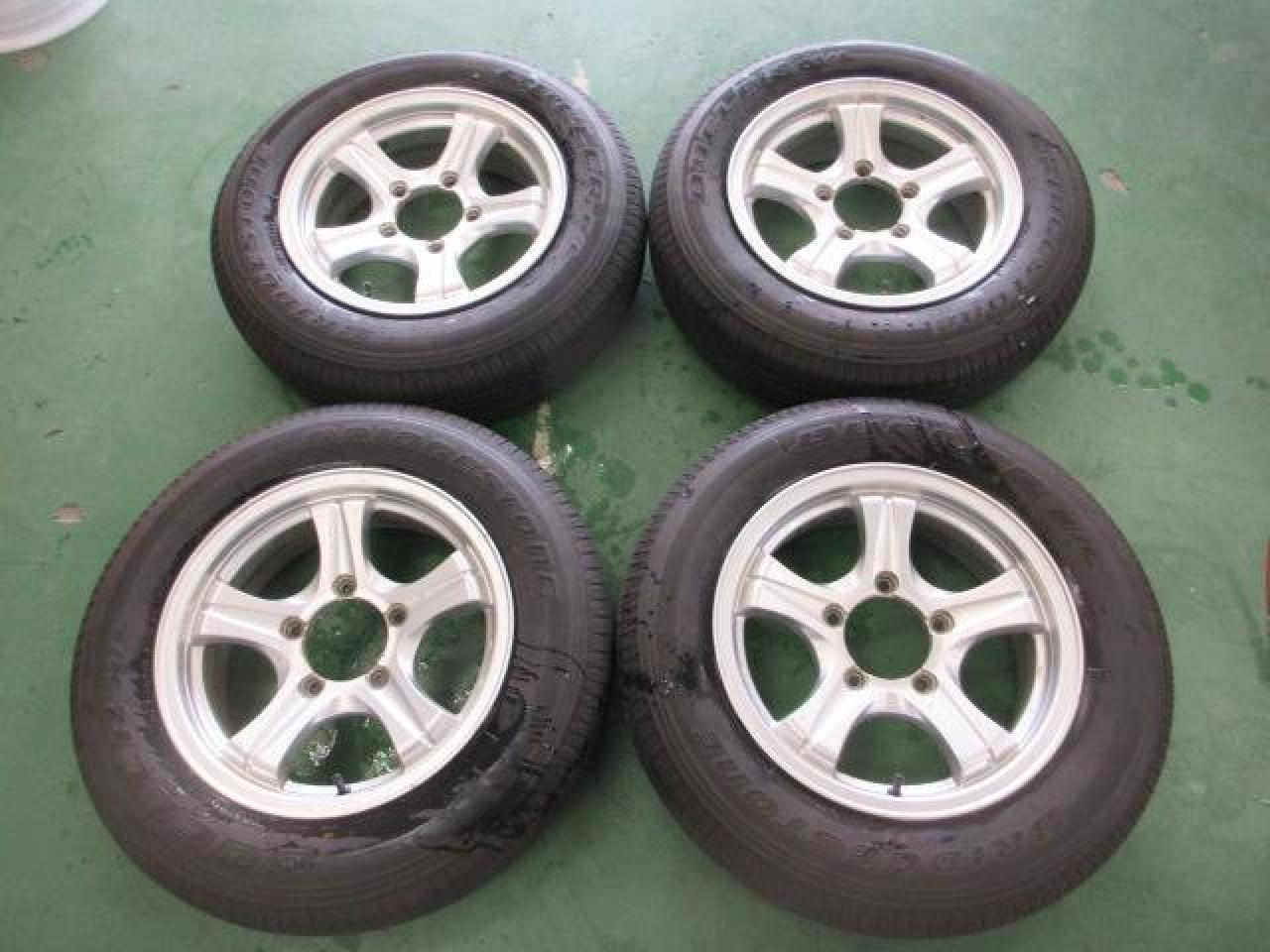 Комплект шин BRIDGESTONE DUELER H/L + диски weds KEELER FIELD