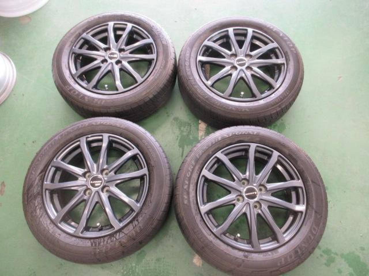 Комплект шин DUNLOP SP SPORT FASTRESPONSE + диски AUTOBACS SEVEN LEBEN BL1