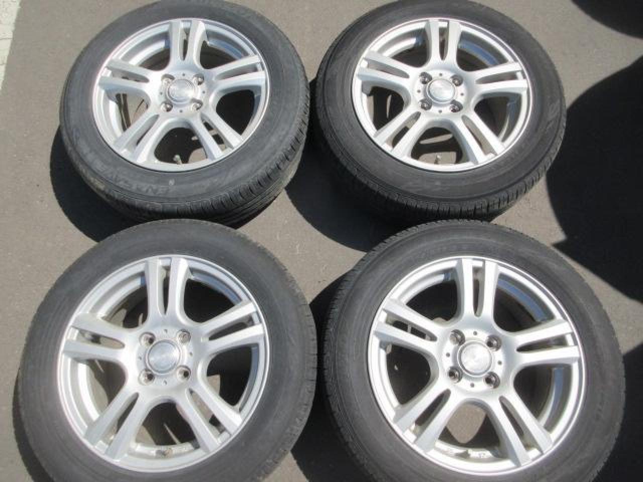 Комплект шин DUNLOP ENASAVE EC203 + диски weds JOKER MAXIM