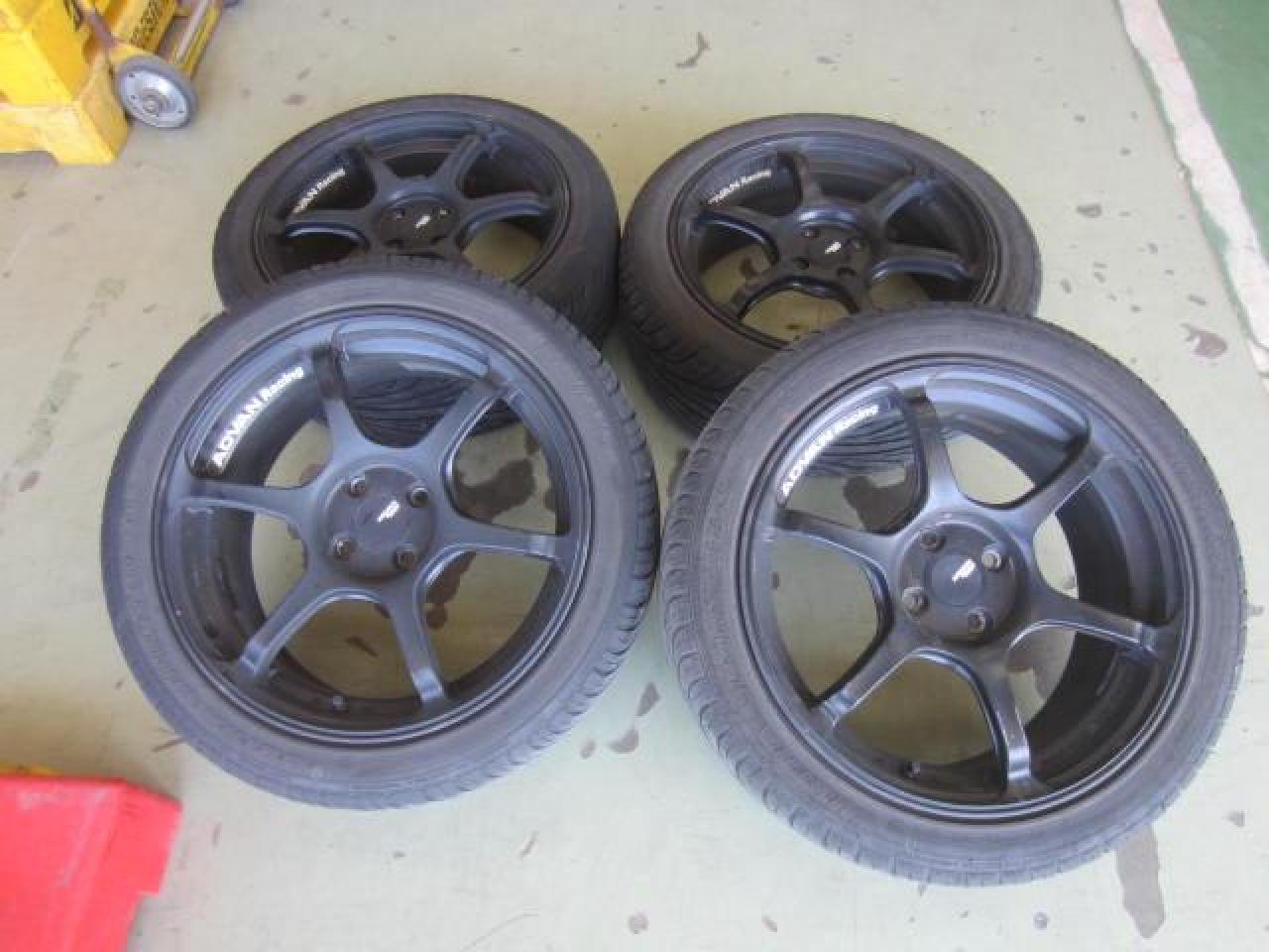 Комплект шин NANKANG NS-2 + диски YOKOHAMA ADVAN Racing RG-4