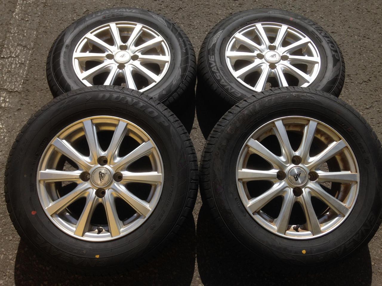 Комплект шин DUNLOP ENASAVE EC204 + диски BEST AZ-SPORTS SY-10