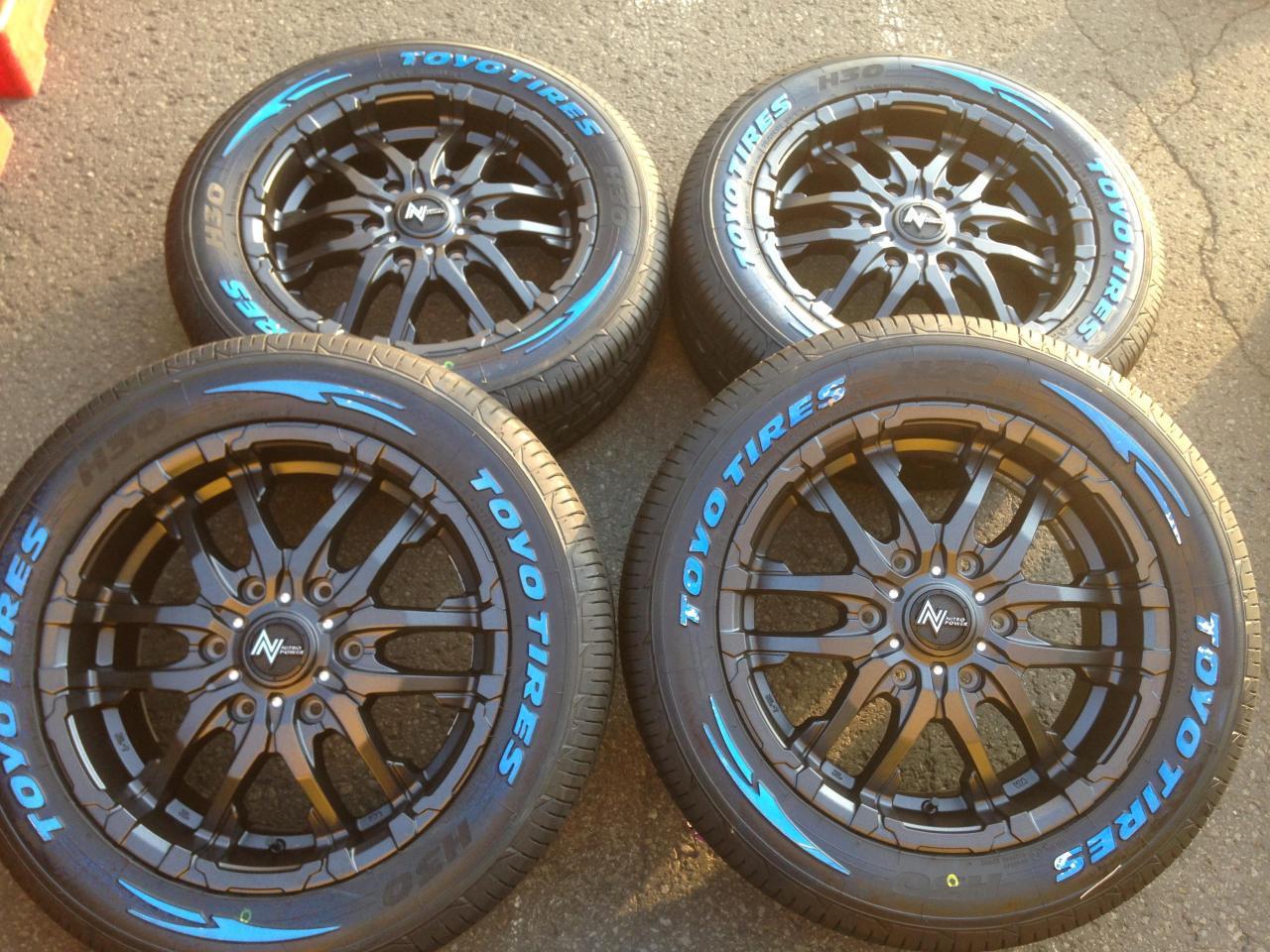 Комплект шин TOYO H30 + диски MARUKA SERVICE NITRO POWER M26