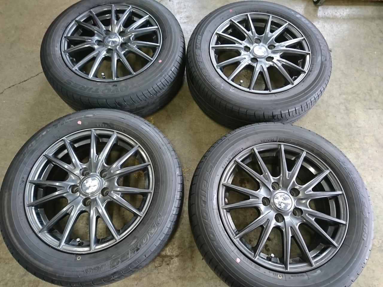 Комплект шин TOYO PROXES J68 + диски weds VELVA SPORT