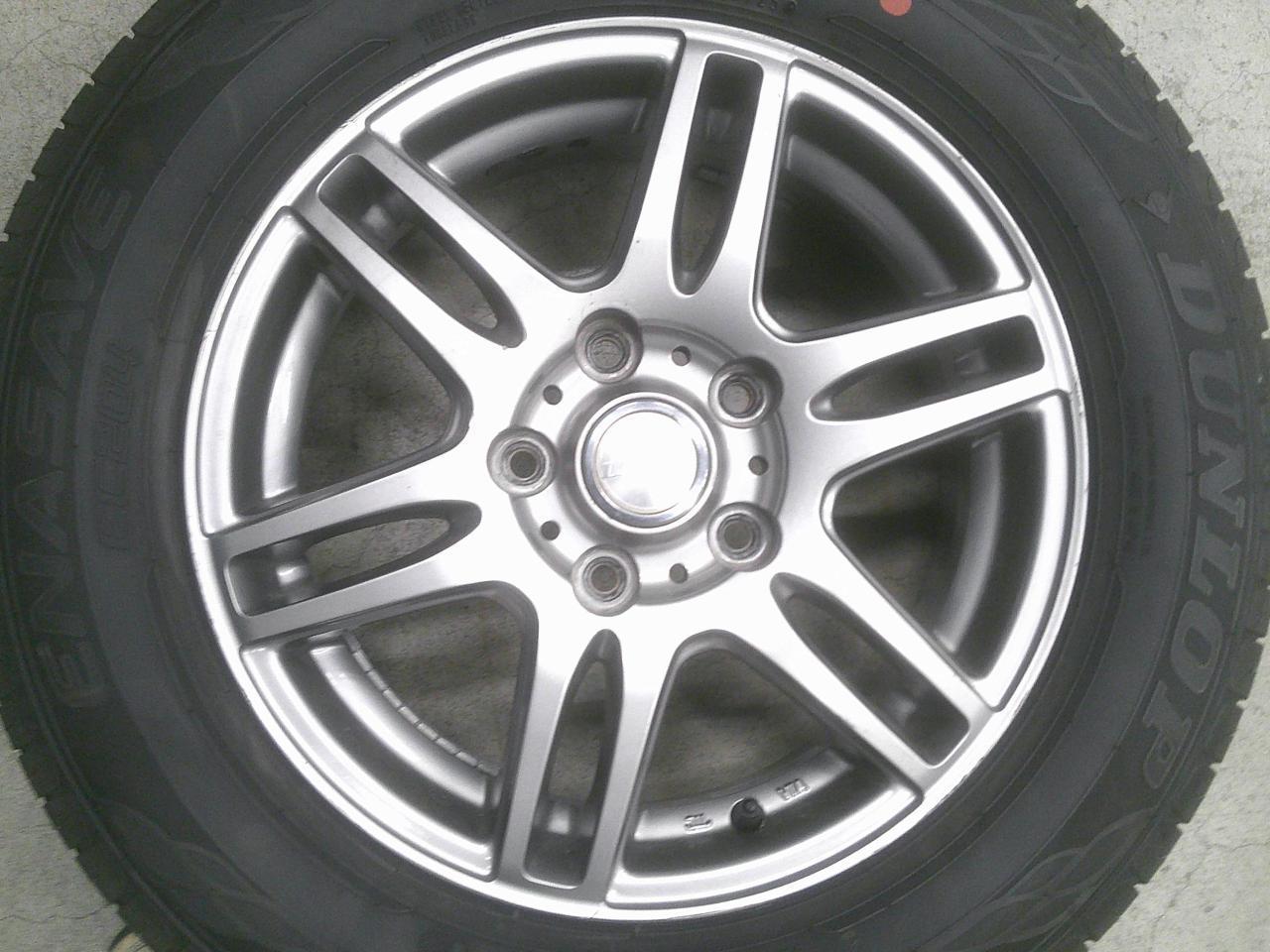 Комплект шин DUNLOP ENASAVE EC204 + диски Laycea GA диски со спицами