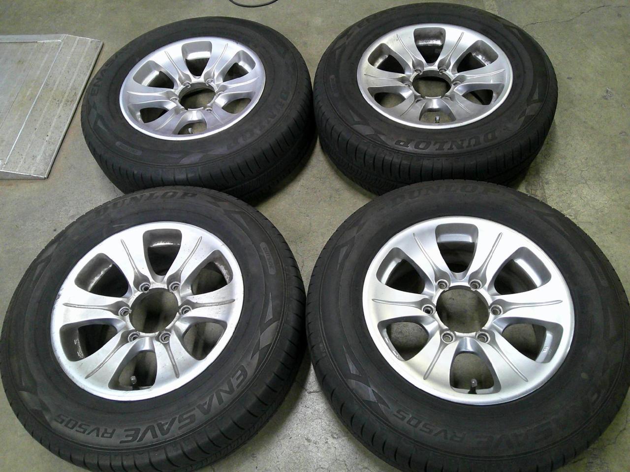 Комплект шин DUNLOP ENASAVE RV505 + диски BEST MUD BAHN XR-6