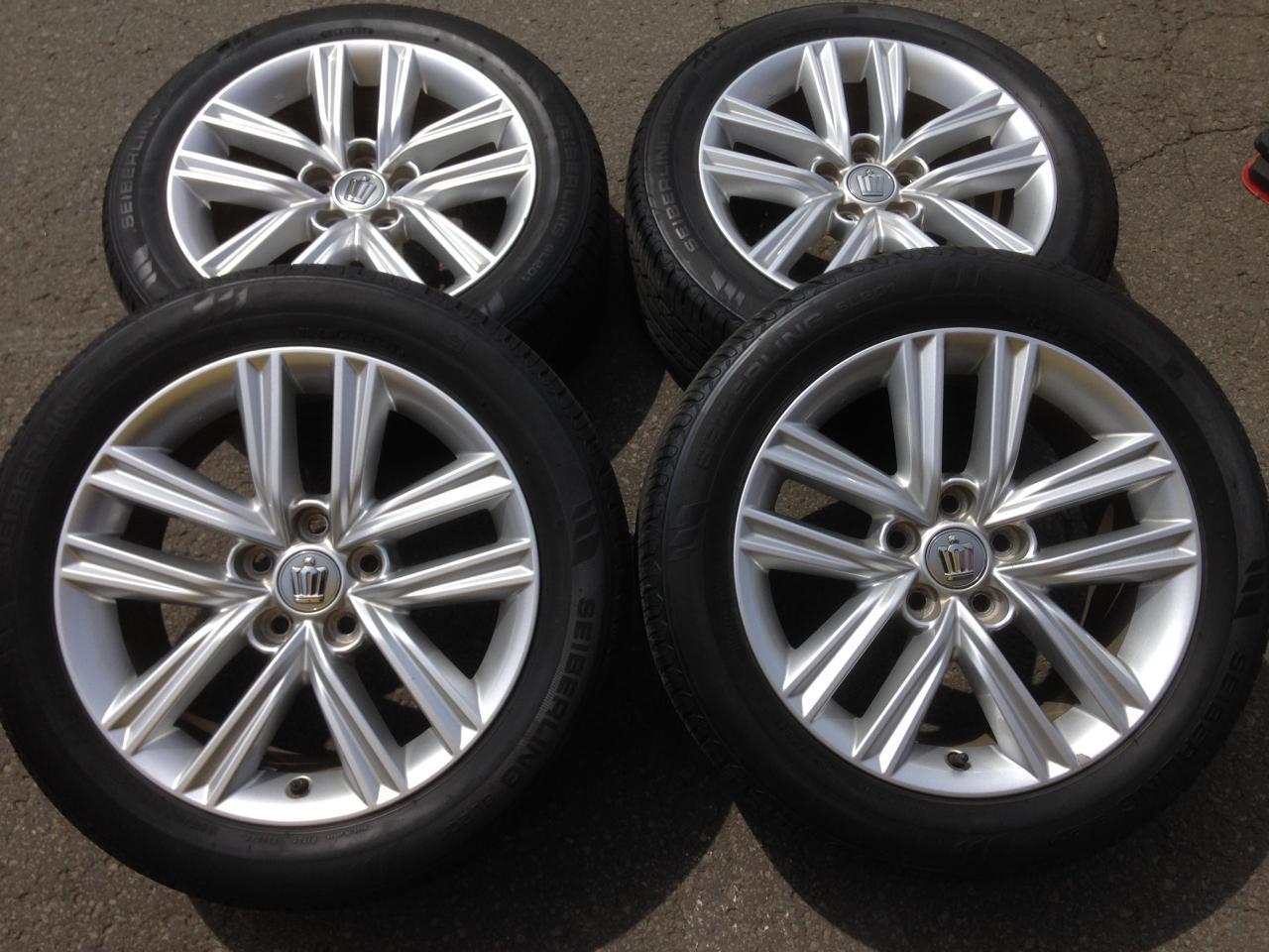 Комплект шин SEIBALING SL201 + штатные диски Toyota 210 серии Crown