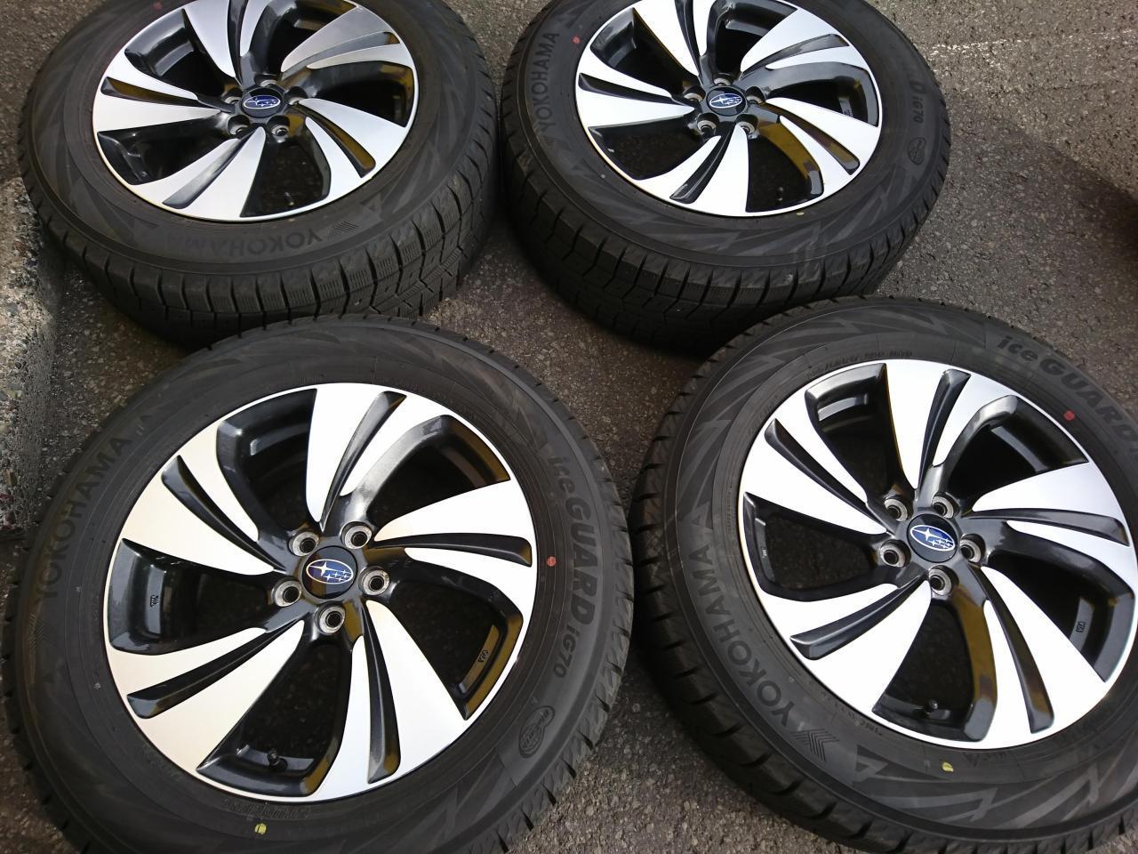 Комплект шин YOKOHAMA iceGUARD IG70 + штатные диски Subaru XV
