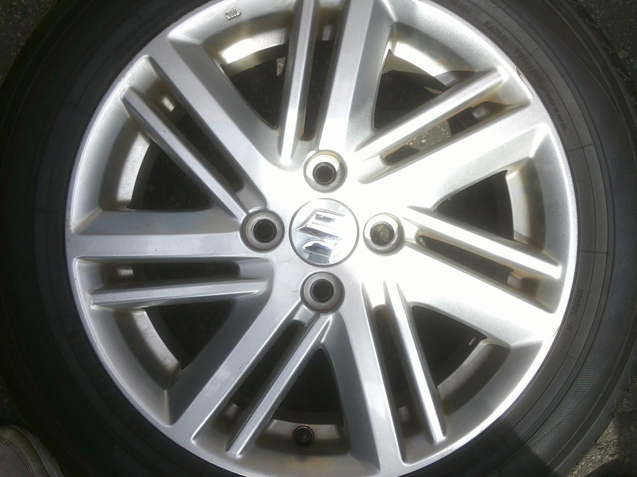 Комплект шин YOKOHAMA BluEarth FE AE30 + штатные диски Suzuki Solio