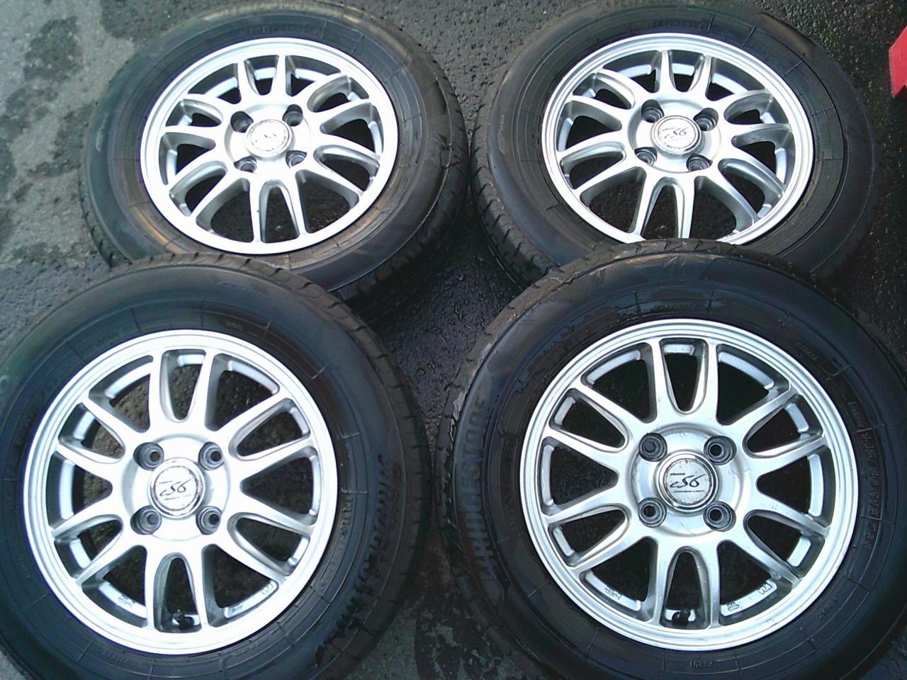 Комплект шин BRIDGESTONE NEWNO + диски AUTOBACS SEVEN DIOS ES6 PREMIUM LIGHT