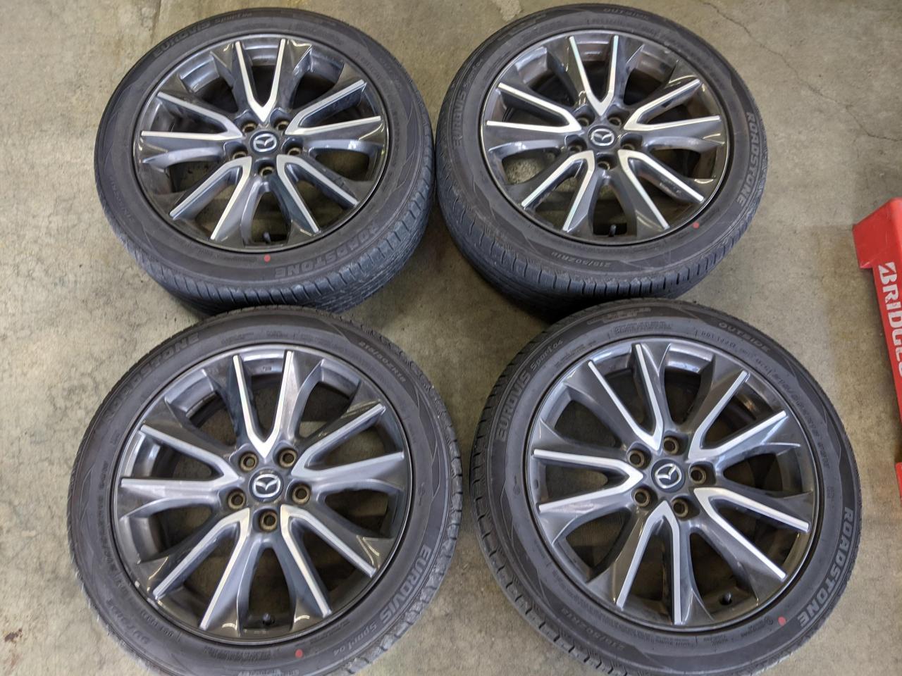 Комплект шин ROADSTONE EUROVIS Sport04 + штатные диски Mazda CX-3