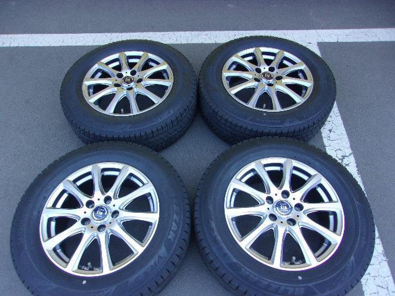 Комплект шин BRIDGESTONE BLIZZAK VRX3 + диски ABE SHOKAI LA STRADA ETA
