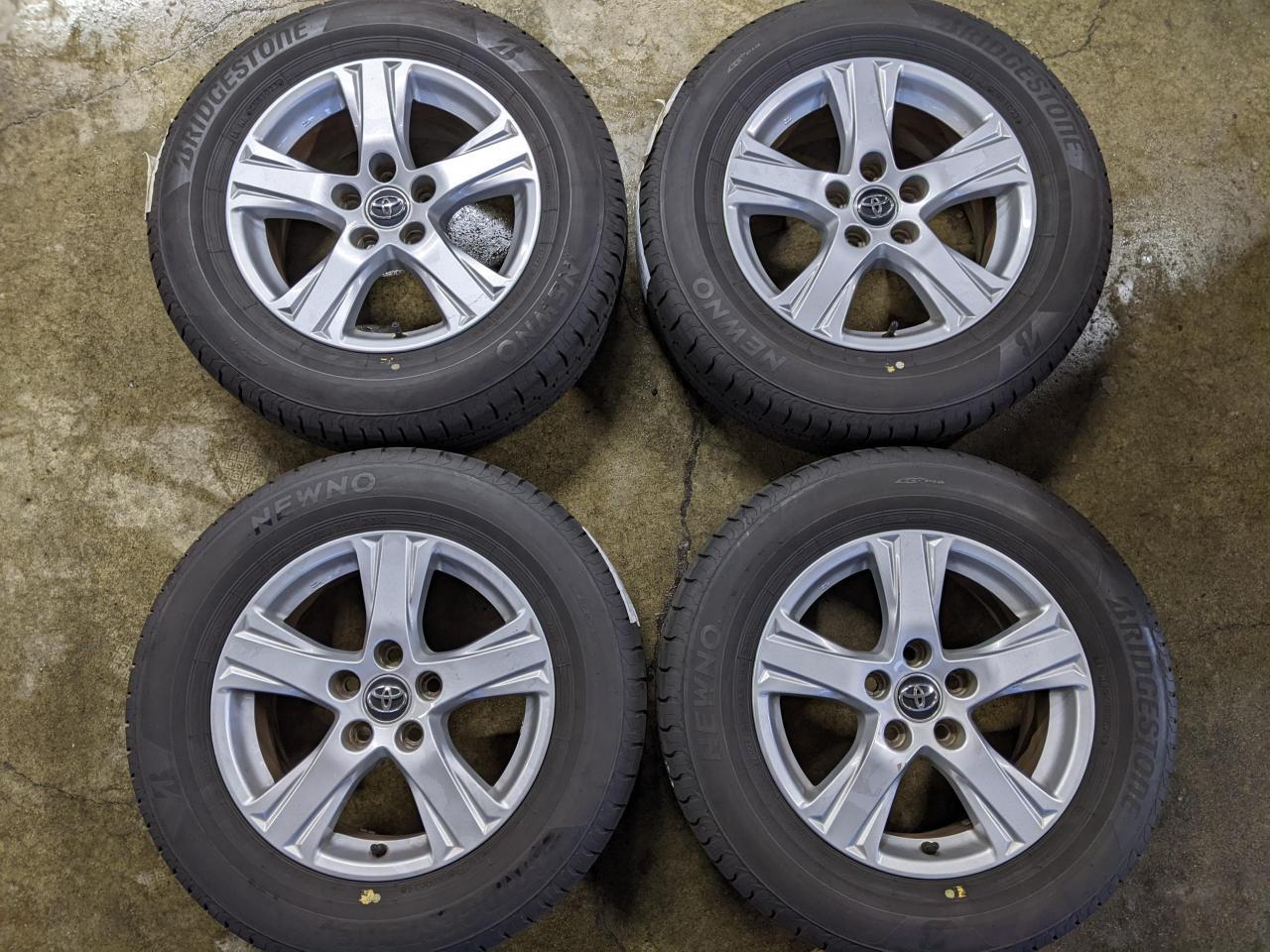 Комплект шин BRIDGESTONE NEWNO + штатные диски 165470 Toyota 30 серии Alphard, Vellfire