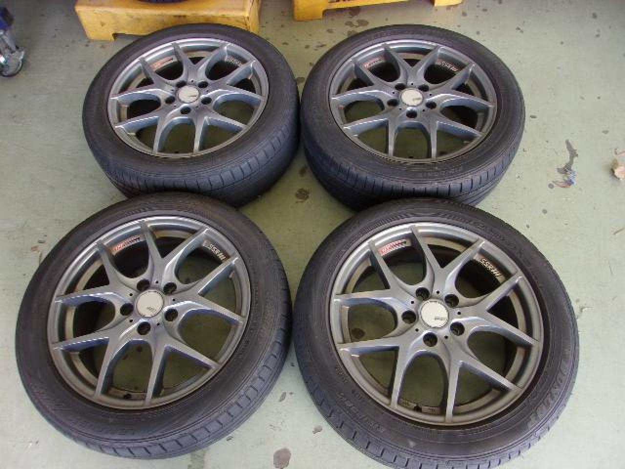 Комплект шин DUNLOP LEMANS V + диски TANABE SSR SERIES GTV03