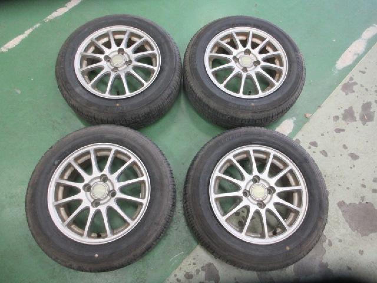 Комплект шин BRIDGESTONE ECO FORME SE-12 + диски Yellow Hat ECOFINE