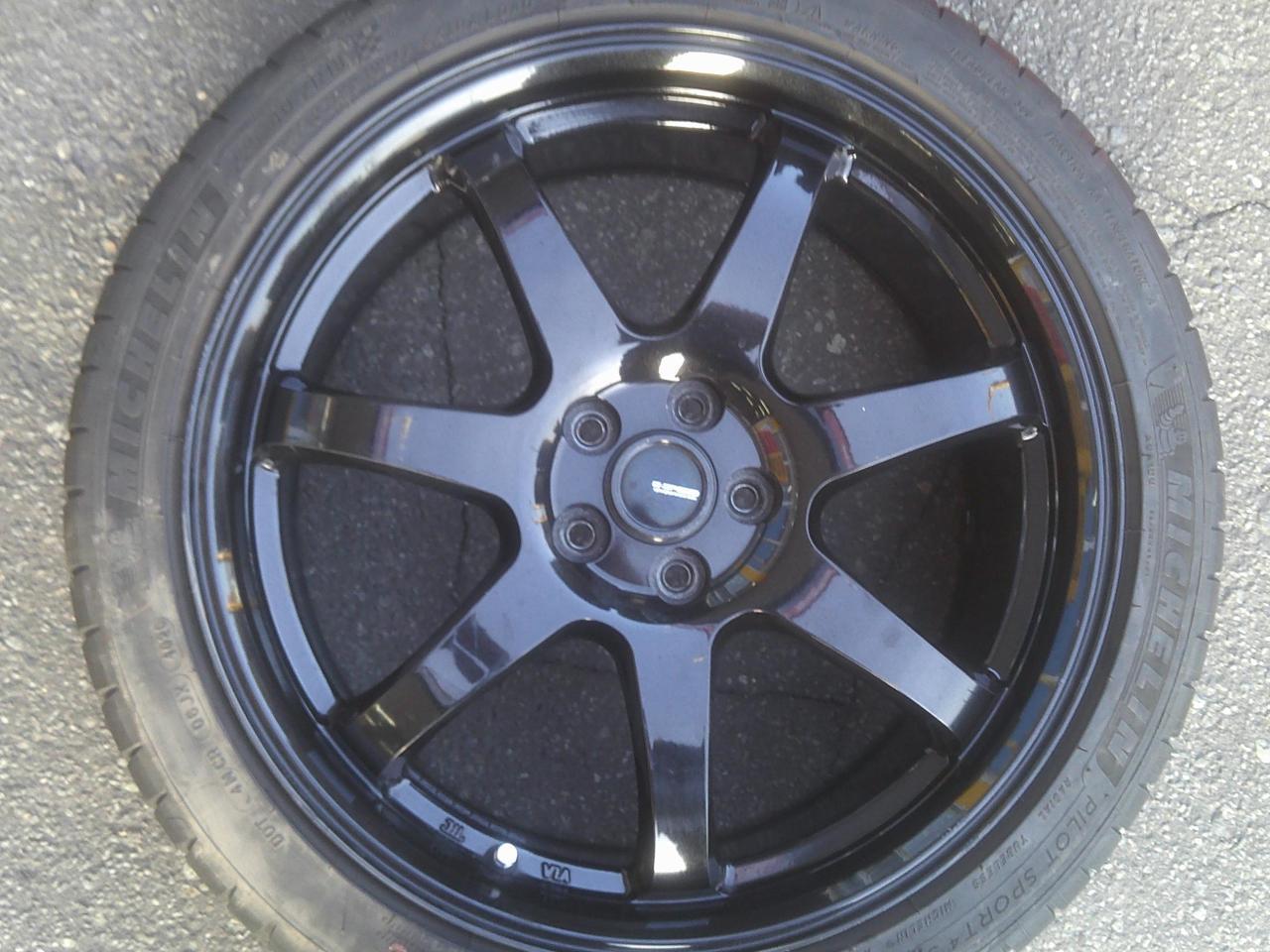 Комплект шин MICHELIN PILOT SPORT 4S + диски HOT STUFF G.speed G-03