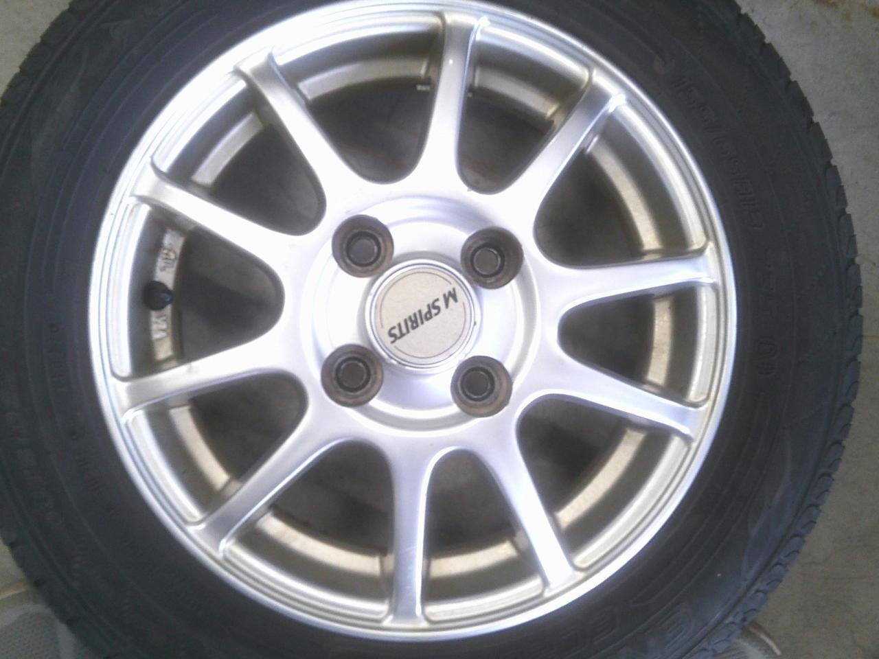 Комплект шин DUNLOP ENASAVE EC204 + диски M SPRITS диски со спицами