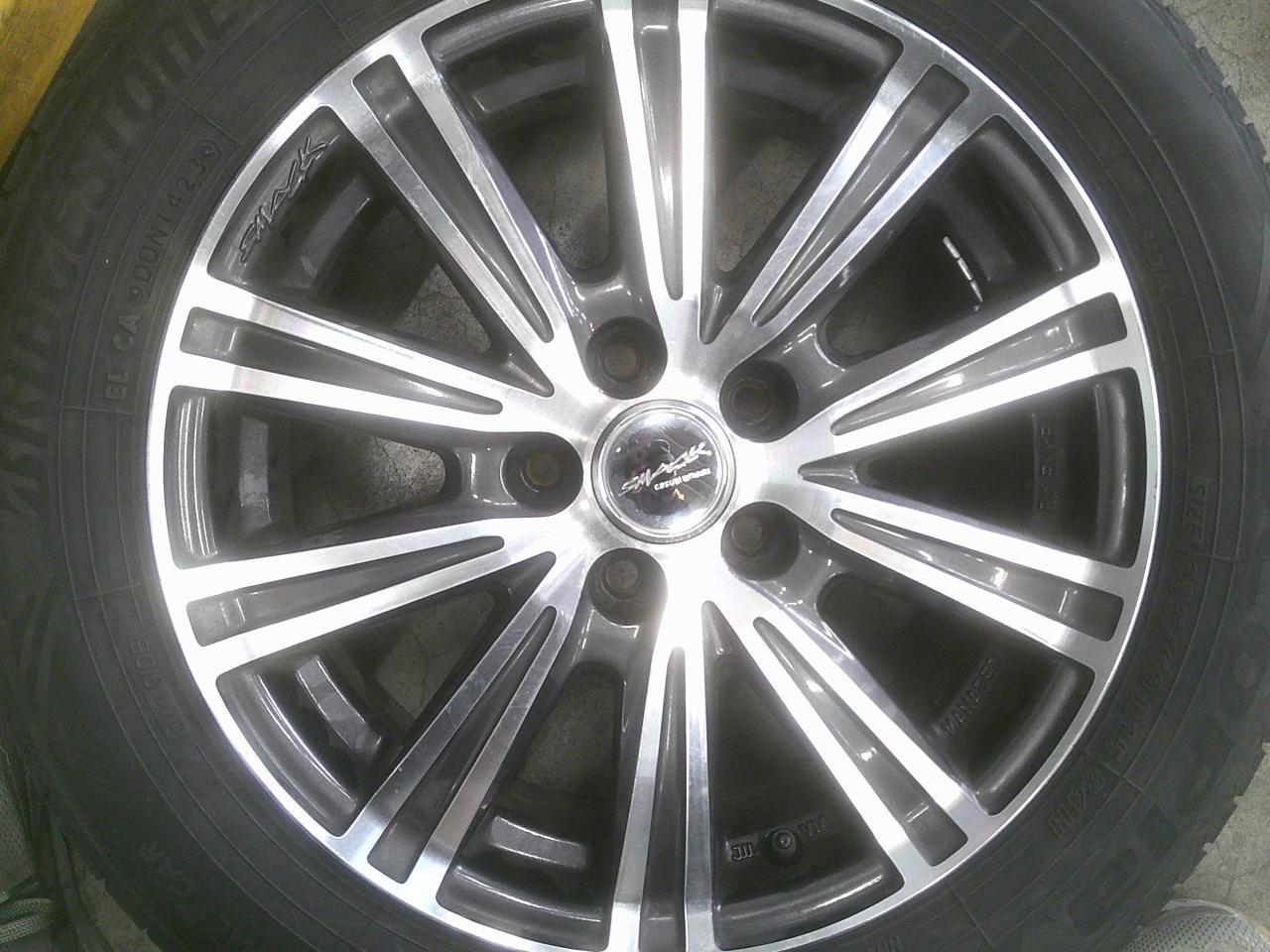 Комплект шин BRIDGESTONE ECOPIA NH200C + диски KYOHO SMACK SPARROW
