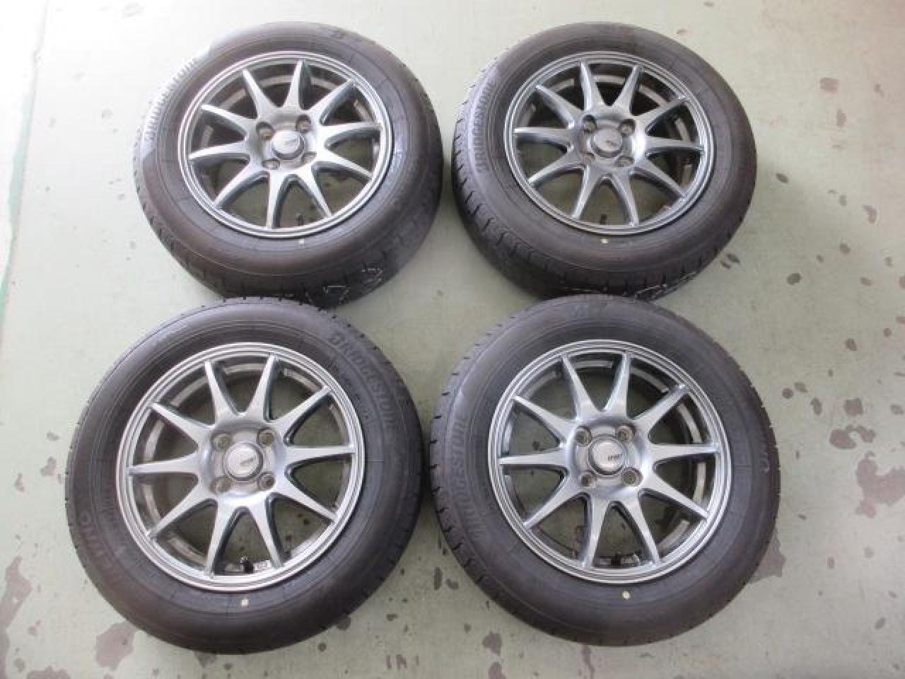 Комплект шин BRIDGESTONE NEWNO + диски Yellow Hat SPORT ABELIA