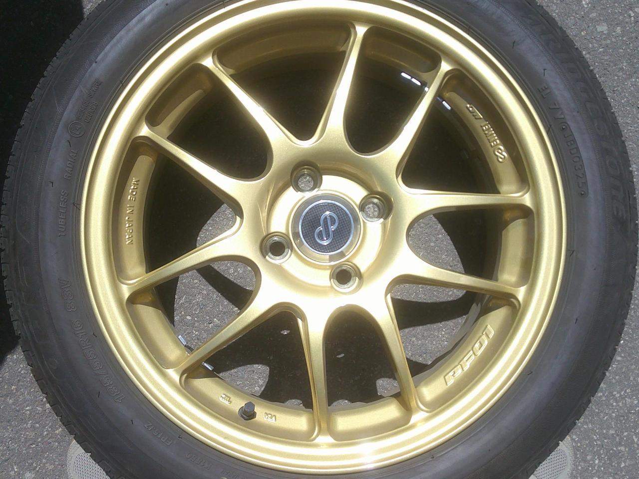 Комплект шин BRIDGESTONE ECOPIA EP150 + диски ENKEI PerformanceLine PF01