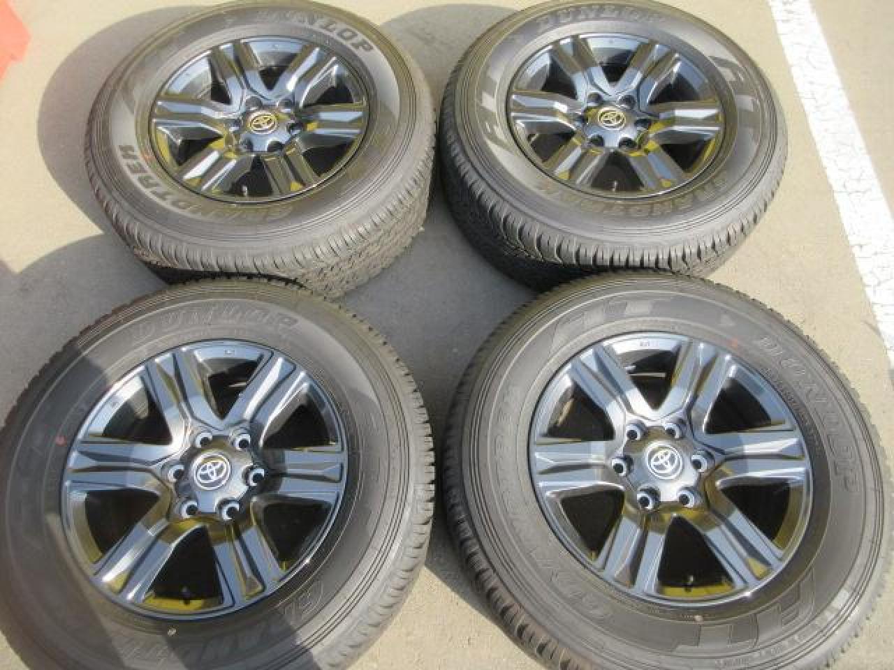 Комплект шин DUNLOP GRANDTREK AT25 + штатные диски Toyota GUN125