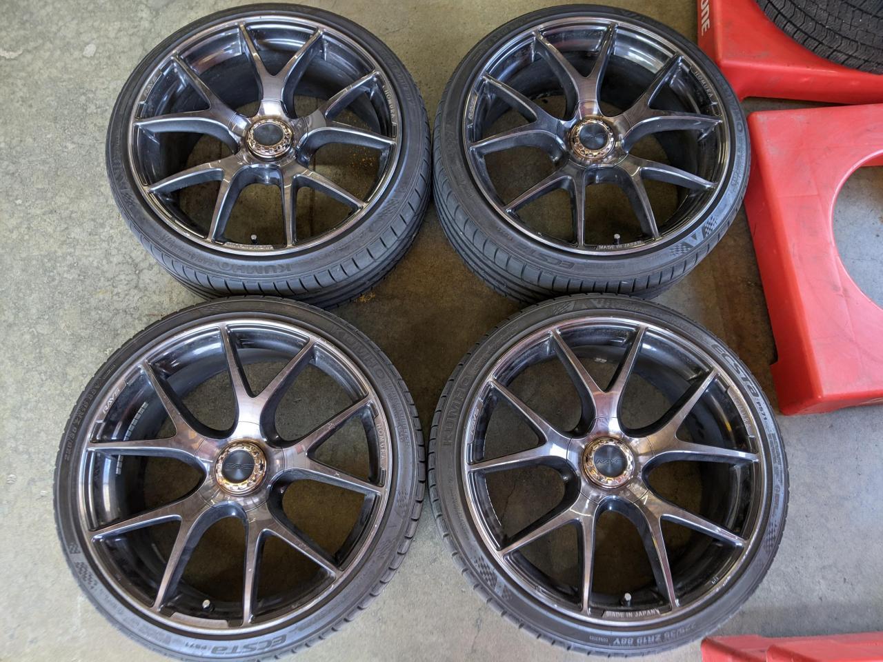 Комплект шин KUMHO ECSTA PS71 + диски RAYS HOMURA 2×5s