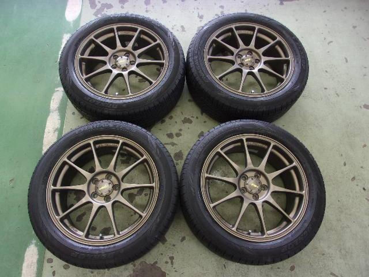 Комплект шин DUNLOP ENASAVE EC300 + диски ENKEI eifel WRC TARMAC EVO
