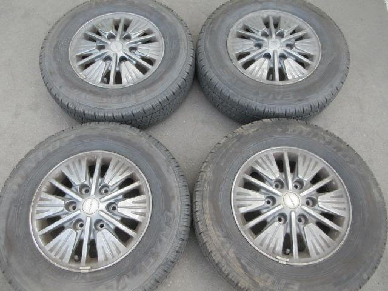 Комплект шин DUNLOP ENASAVE VAN01 + штатные диски Nissan E26/ NV350 Caravan AUTECH