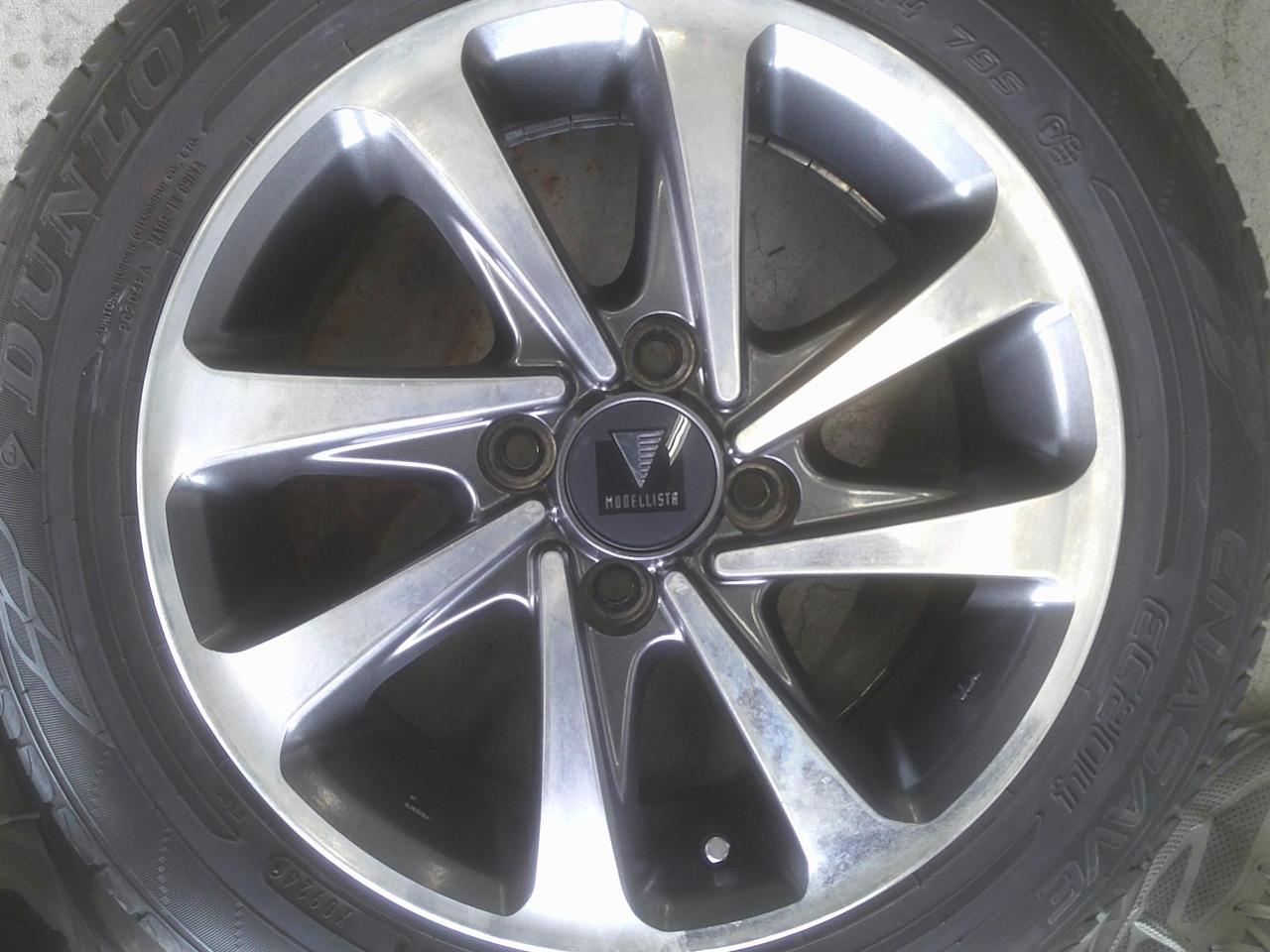 Комплект шин DUNLOP ENASAVE EC204 + диски MODELLISTA SpinAirⅡ