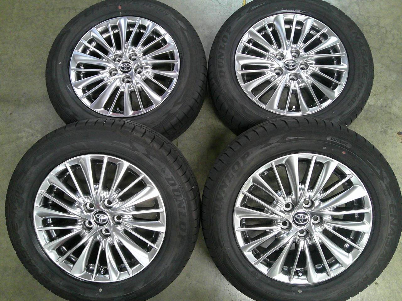 Комплект шин DUNLOP ENASAVE RV505 + штатные диски Toyota 30 Alphard