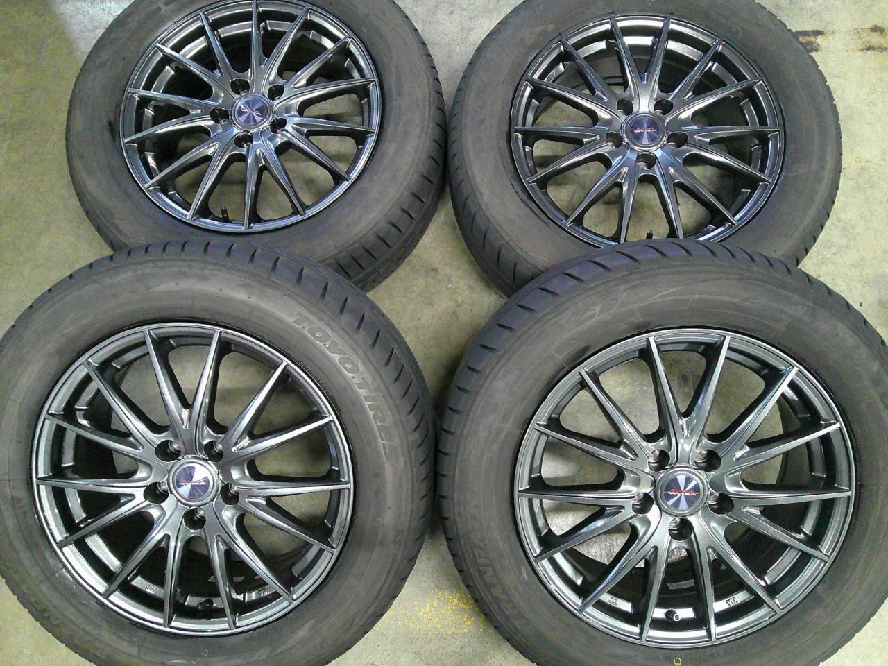 Комплект шин TOYO TRANPATH mp7 + диски weds VELVA SPORT Z
