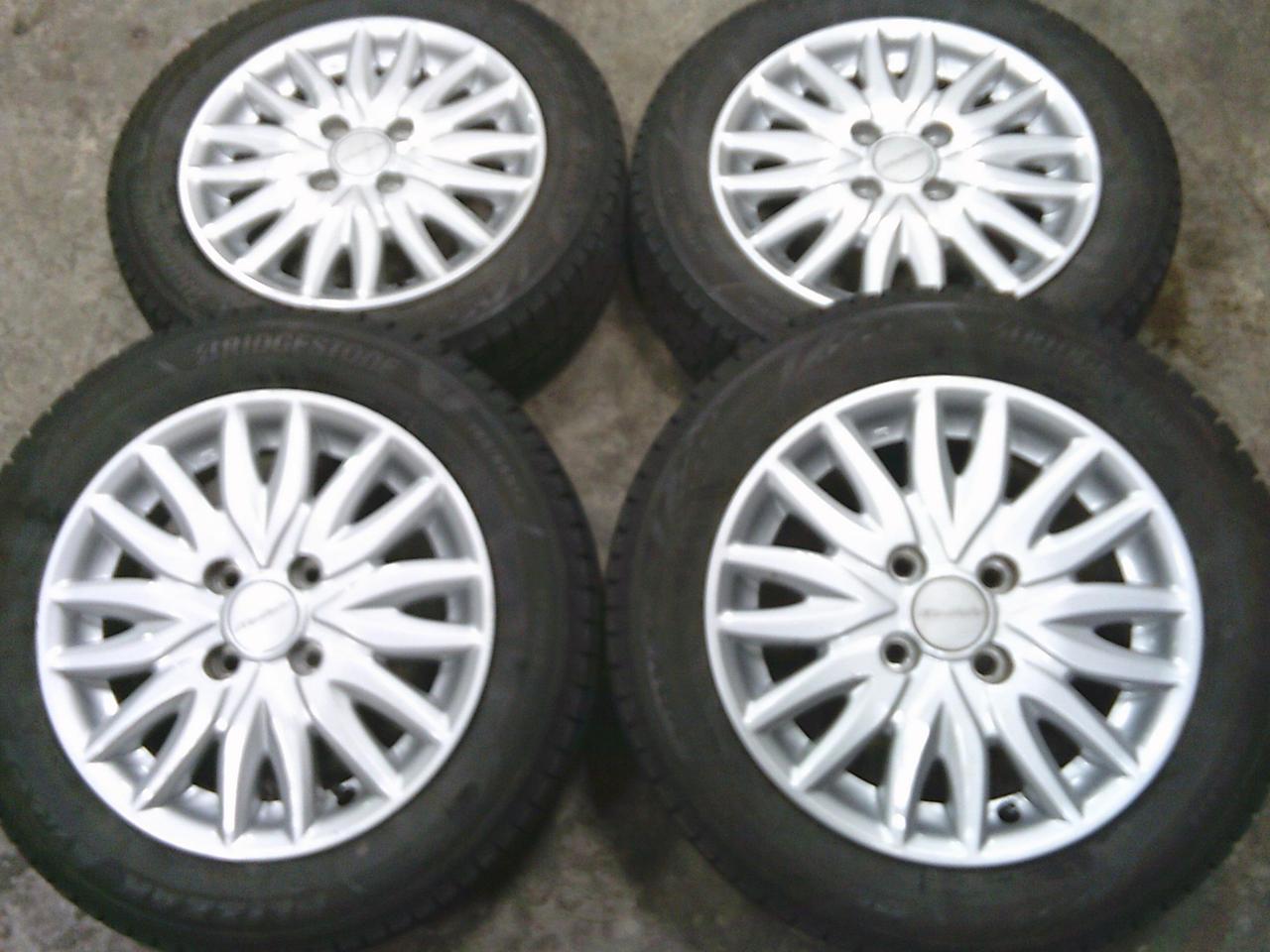 Комплект шин BRIDGESTONE BLIZZAK VRX3 + штатные диски Honda штатная опция Modulo ME-009