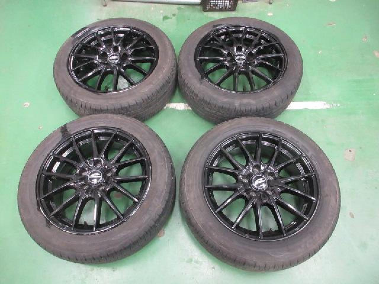 Комплект шин DUNLOP ENASAVE EC204 + диски A-TECH SCHNEIDER SQ27