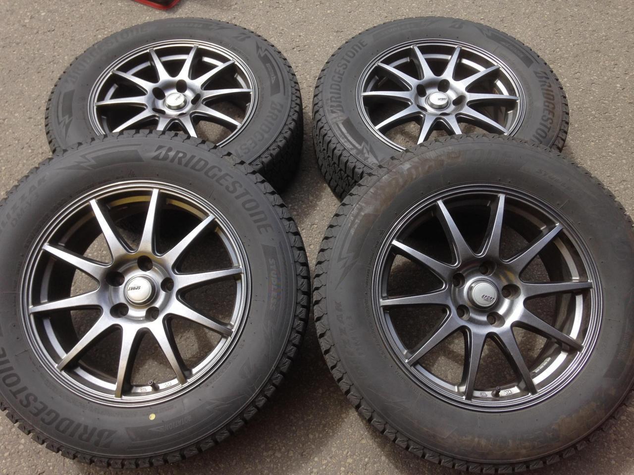 Комплект шин BRIDGESTONE BLIZZAK DM-V3 + диски SPORT ABELIA