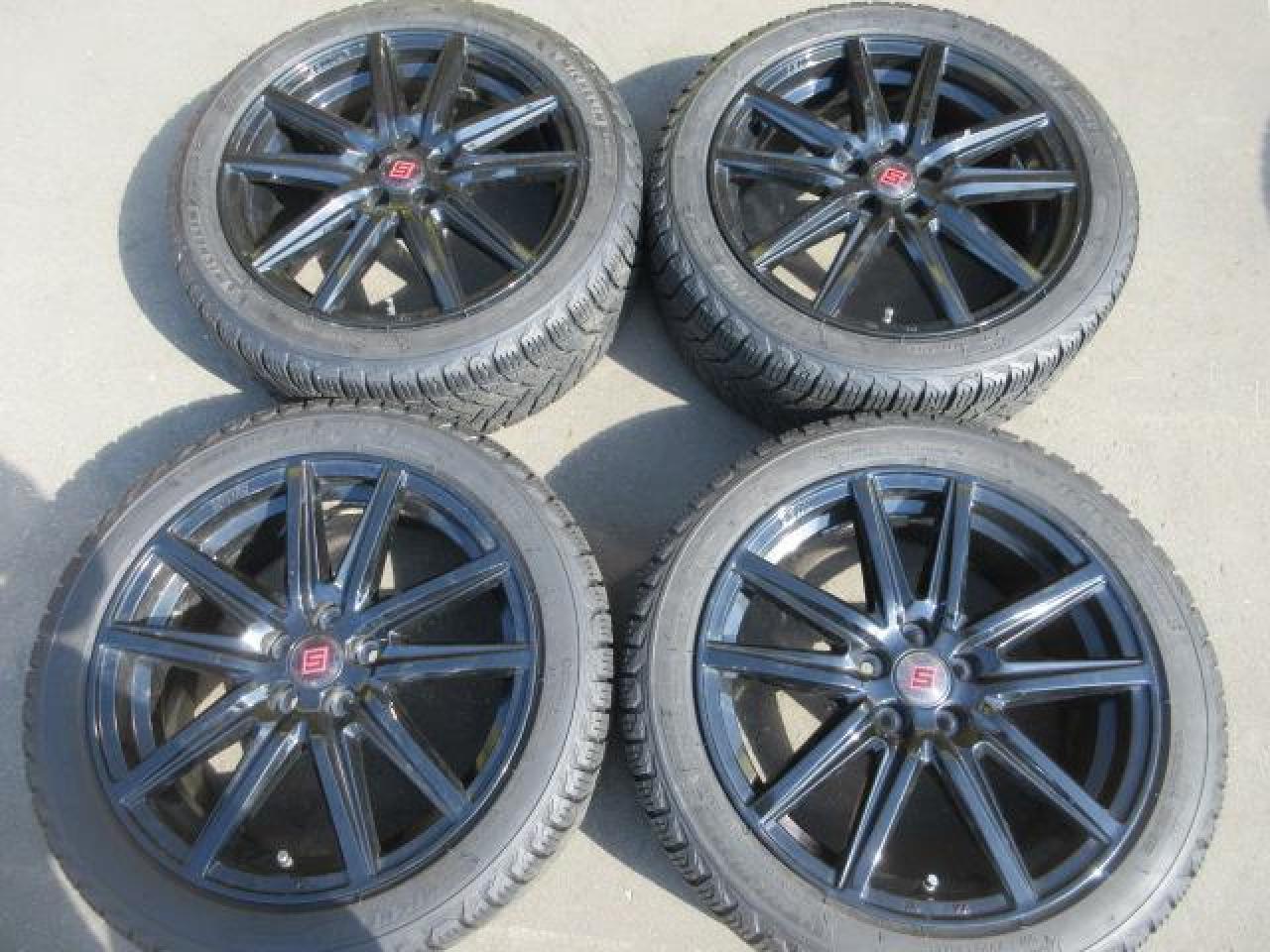 Комплект шин MICHELIN X-ICE SNOW + диски KYOHO SEIN SS-BLACK EDITION