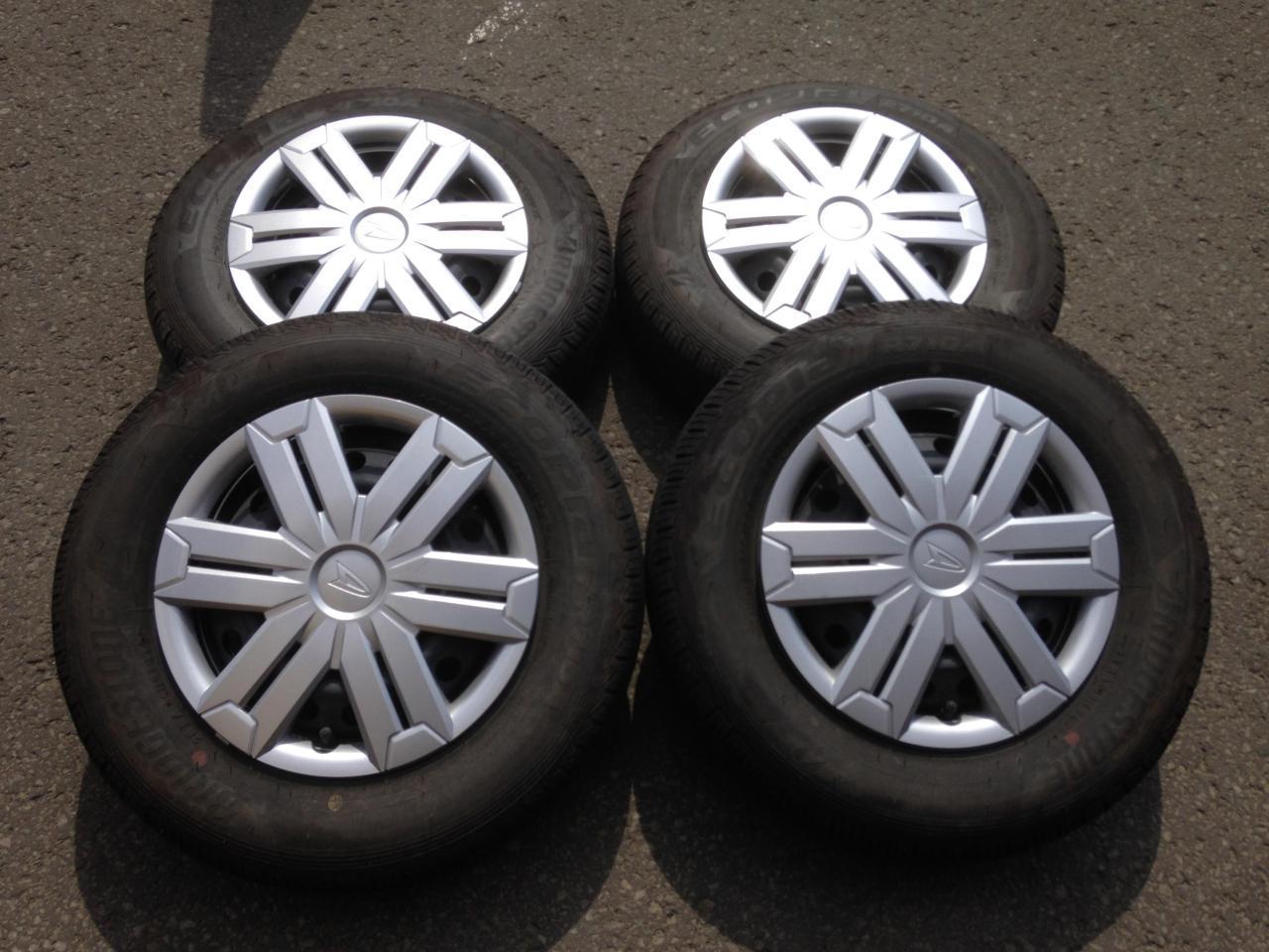 Комплект шин BRIDGESTONE ECOPIA R710A + штатные стальные диски Daihatsu