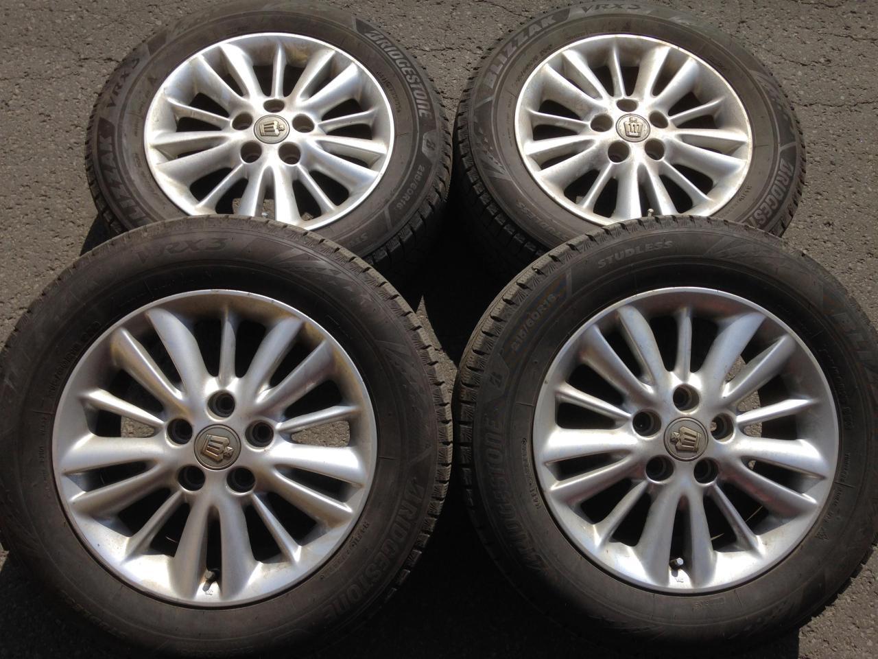 Комплект шин BRIDGESTONE BLIZZAK VRX3 + штатные диски Crown