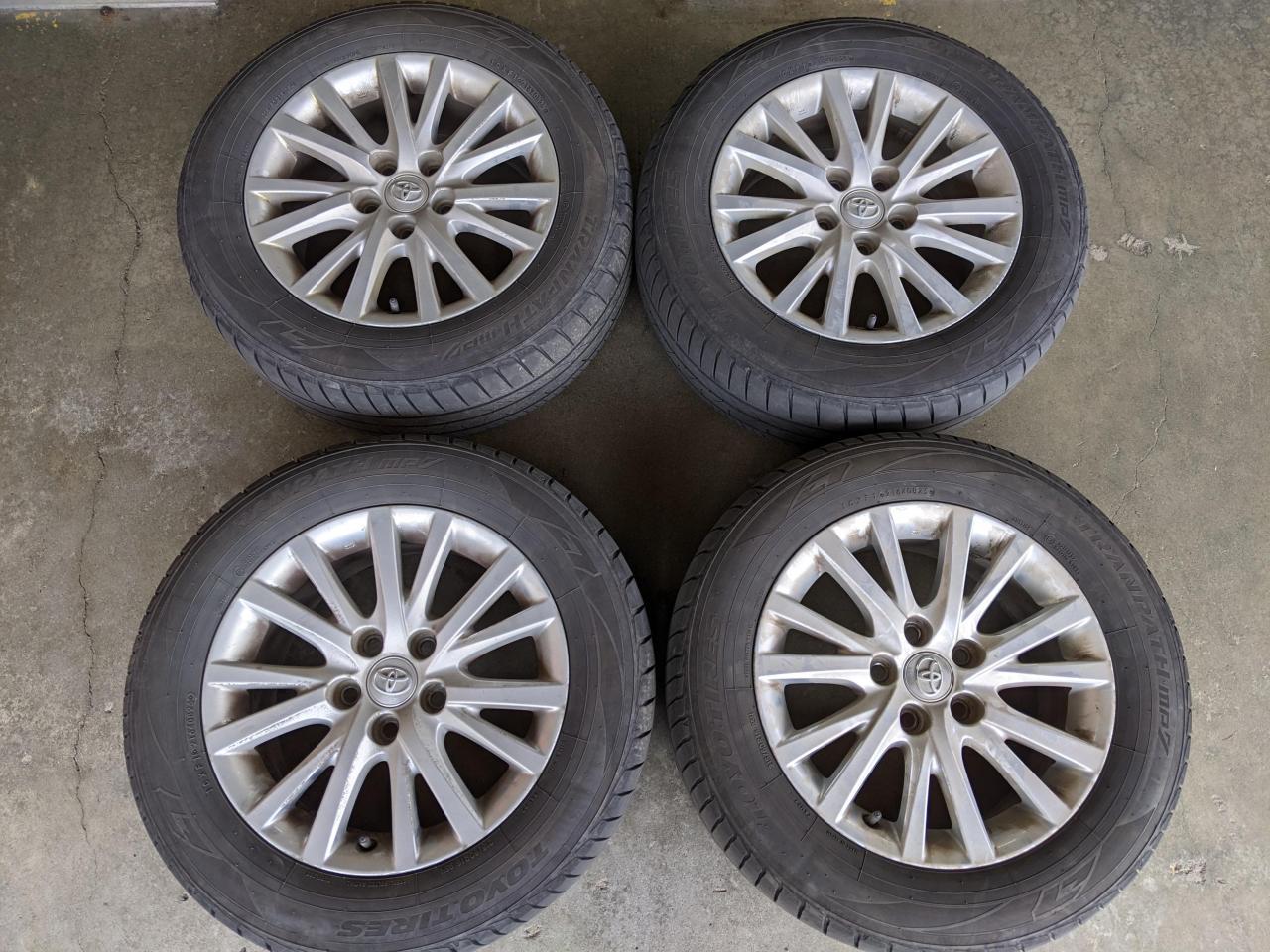 Комплект шин TOYO TRANPATH mp7 + штатные диски Toyota X