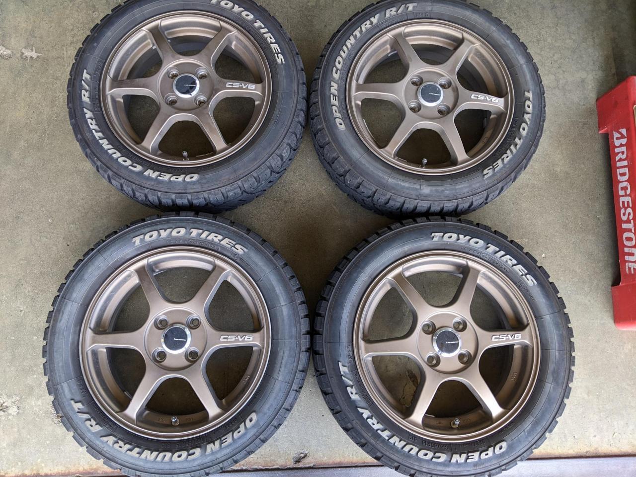 Комплект шин TOYO OPEN COUNTRY R/T + диски Lehrmeister CS-V6