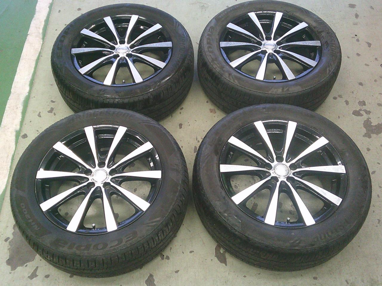 Комплект шин BRIDGESTONE ECOPIA NH200 + диски YFC DIANELLA S10
