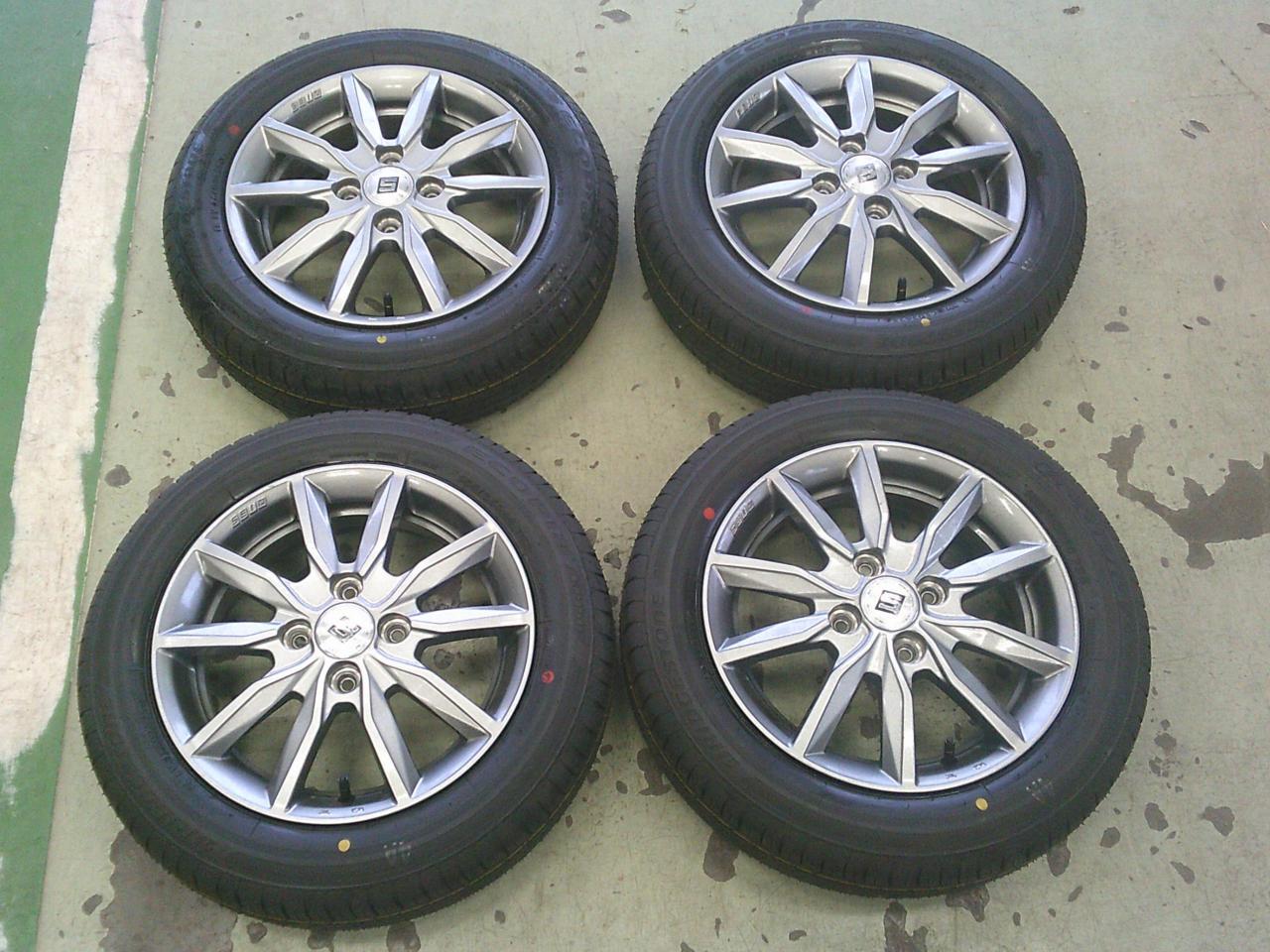Комплект шин BRIDGESTONE ECOPIA EP150 + диски KYOHO SEIN SV