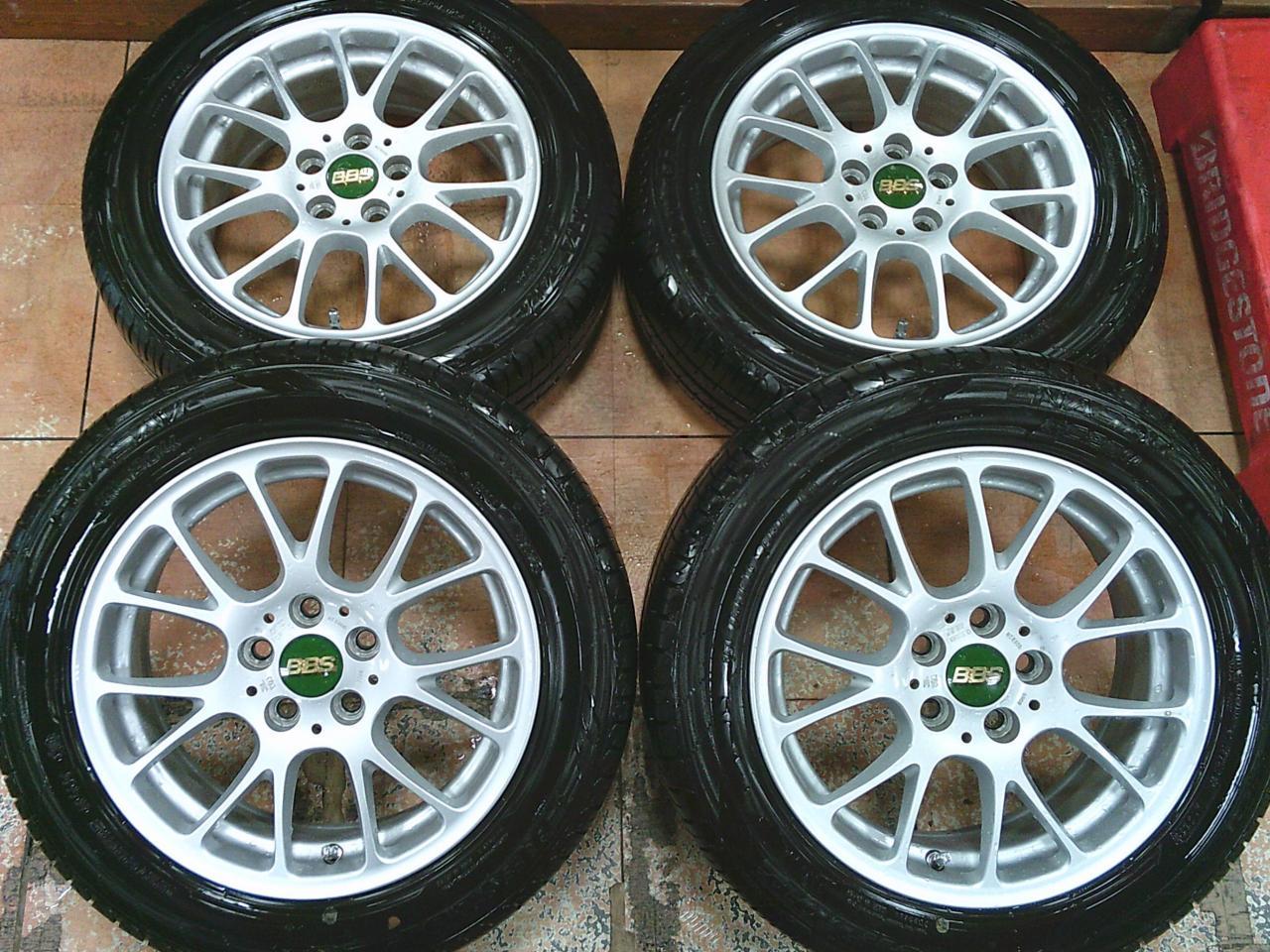 Комплект шин DUNLOP ENASAVE EC204 + диски BBS RE5000