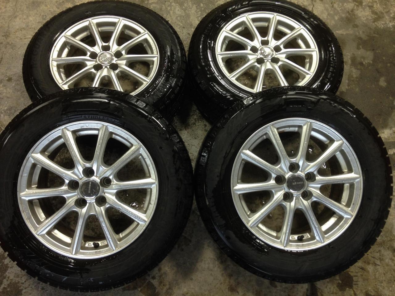 Комплект шин YOKOHAMA iceGUARD IG60 + диски BRIDGESTONE ECO FORME SE-15