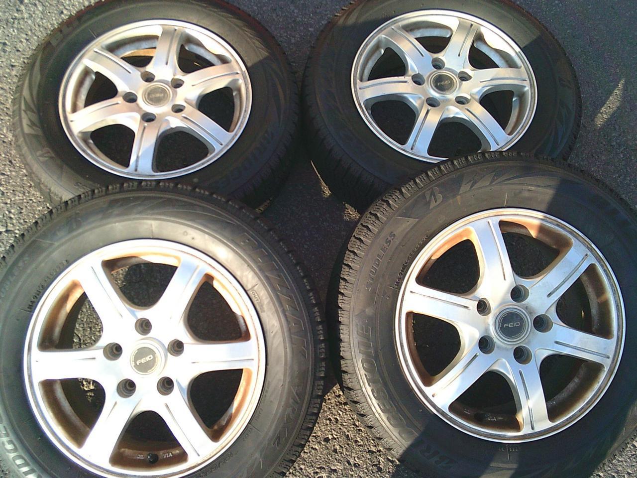 Комплект шин BRIDGESTONE BLIZZAK VRX2 + диски FEID G6