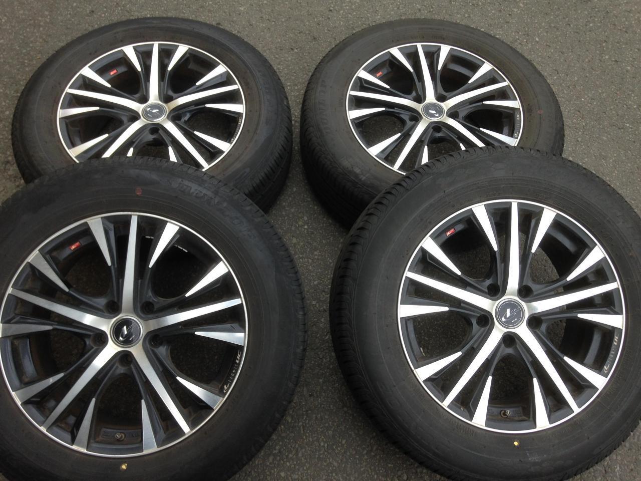 Комплект шин DUNLOP GRANDTREK PT3 + диски weds LEONIS UC