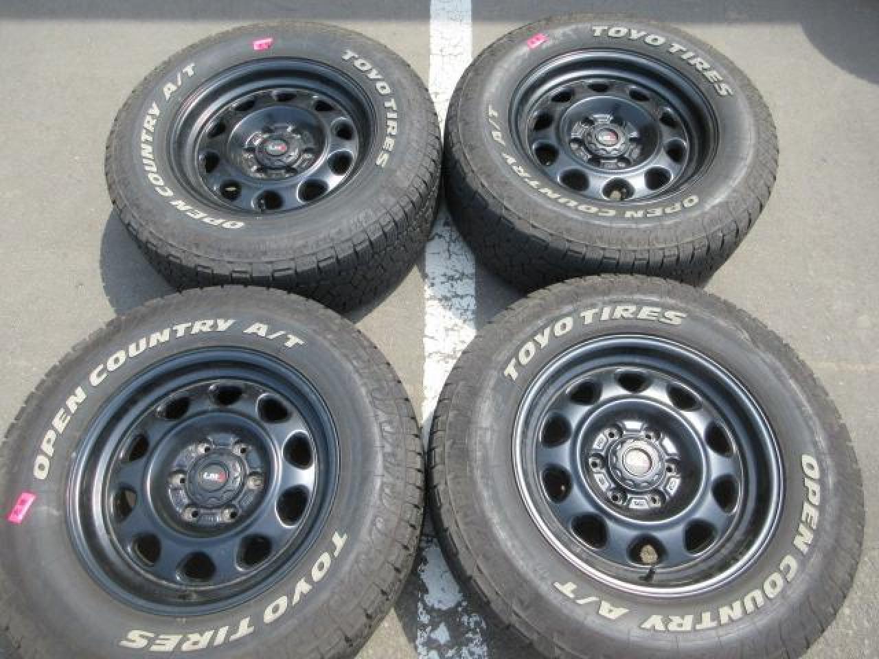 Комплект шин TOYO OPEN COUNTRY A/T + диски Lehrmeister LMG OFF-STYLE