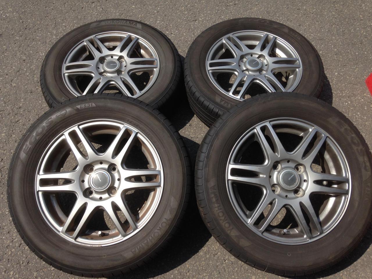 Комплект шин YOKOHAMA ECOS ES31 + диски YOKOHAMA Millous диски со спицами
